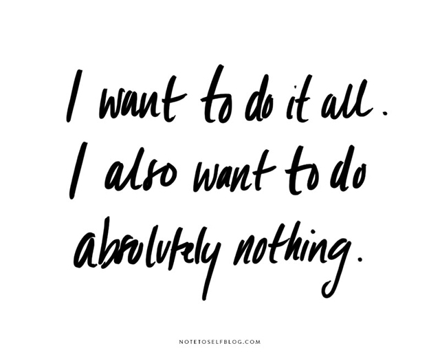 I want to do it all | nathalie.ie