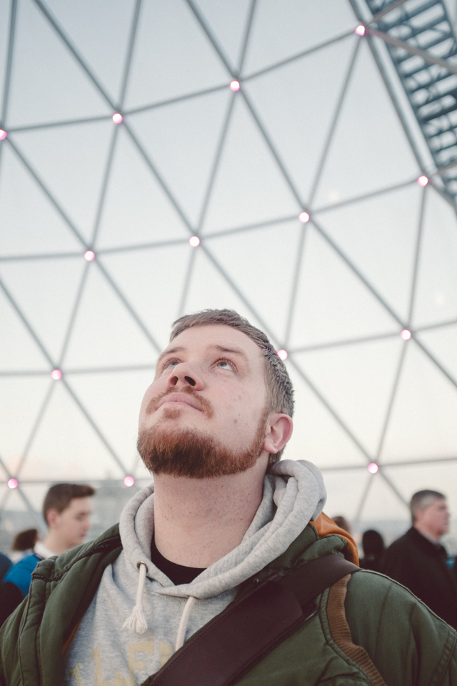 Glass dome at Victoria Square shopping Centre, Belfast