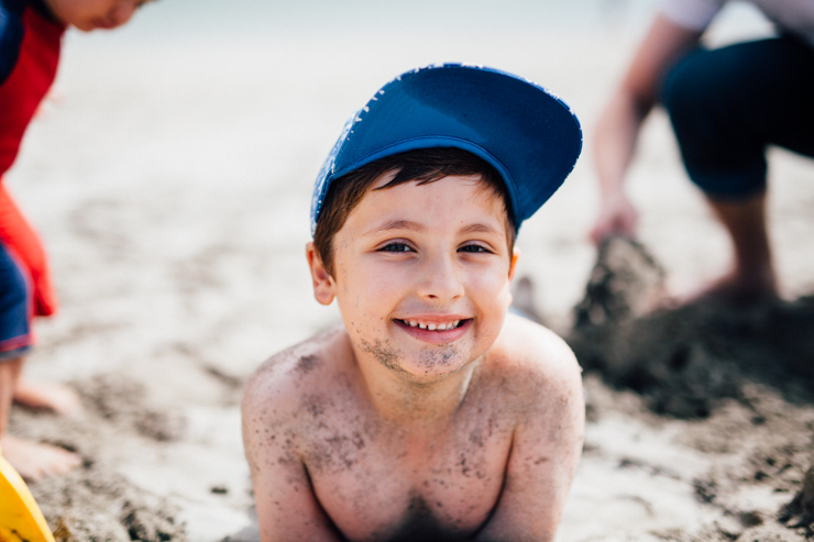Kids on Kinsale Beach | nathalie.ie