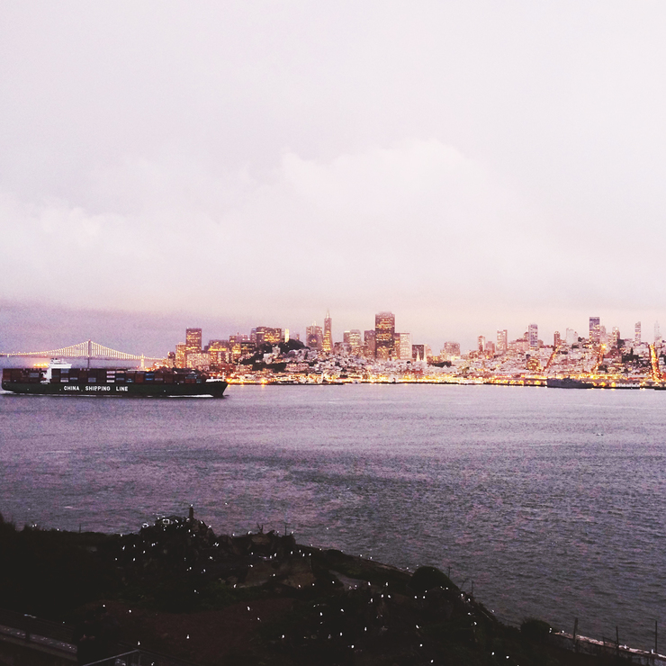 View from Alcatraz | nathalie.ie