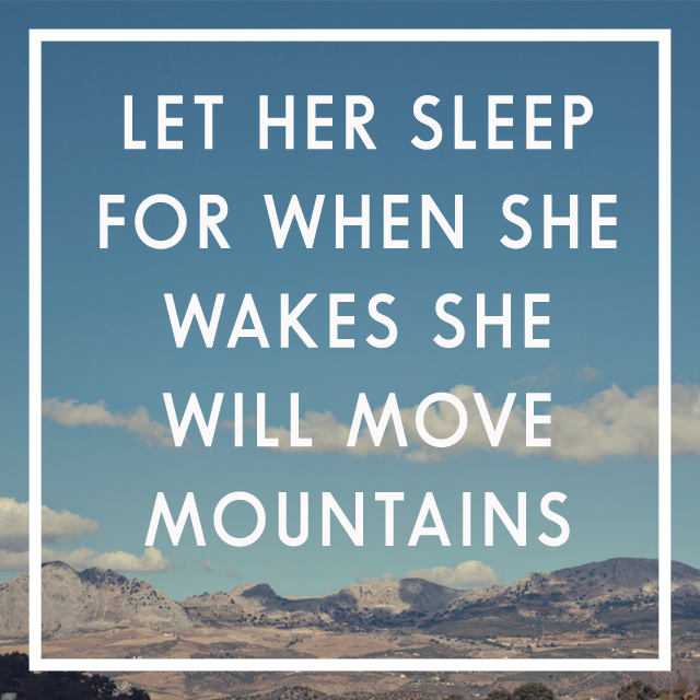 Let Her Sleep | nathalie.ie