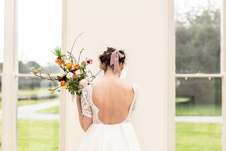 Bridal fashion shoot at Killruddry for Image Brides | nathalie.ie