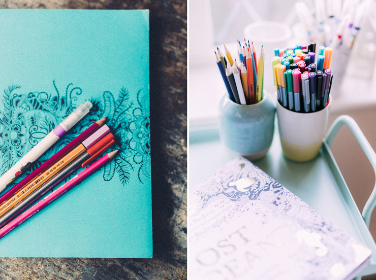 Colouring books for grown-ups | nathalie.ie