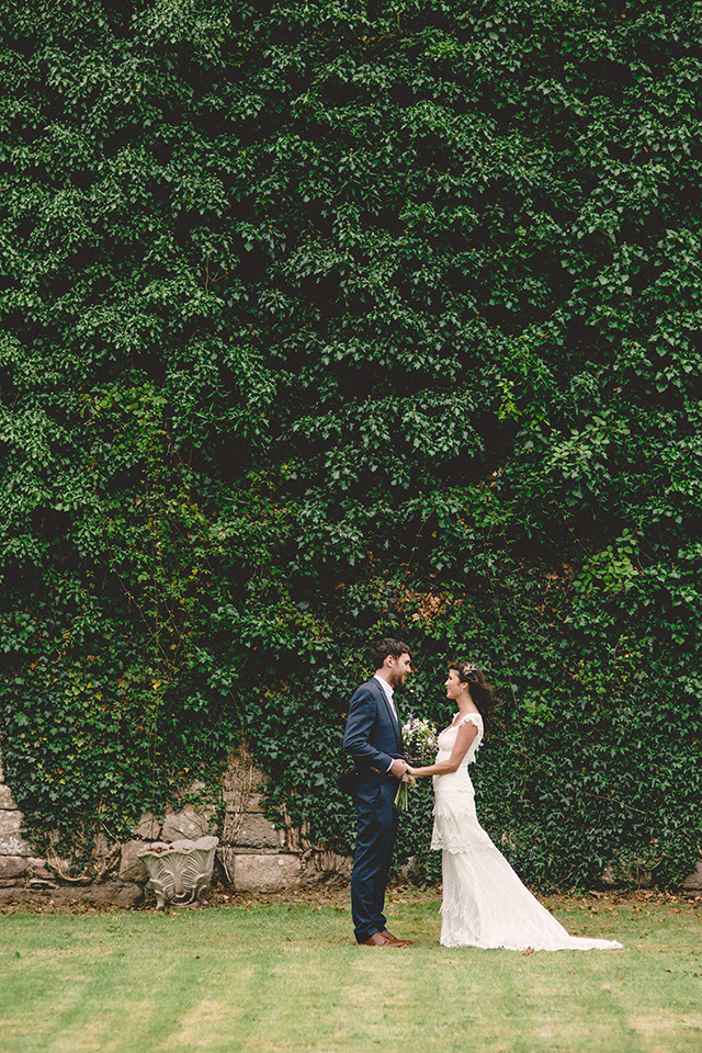 Michelle + Colm real wedding in the Bash Annual | nathalie.ie
