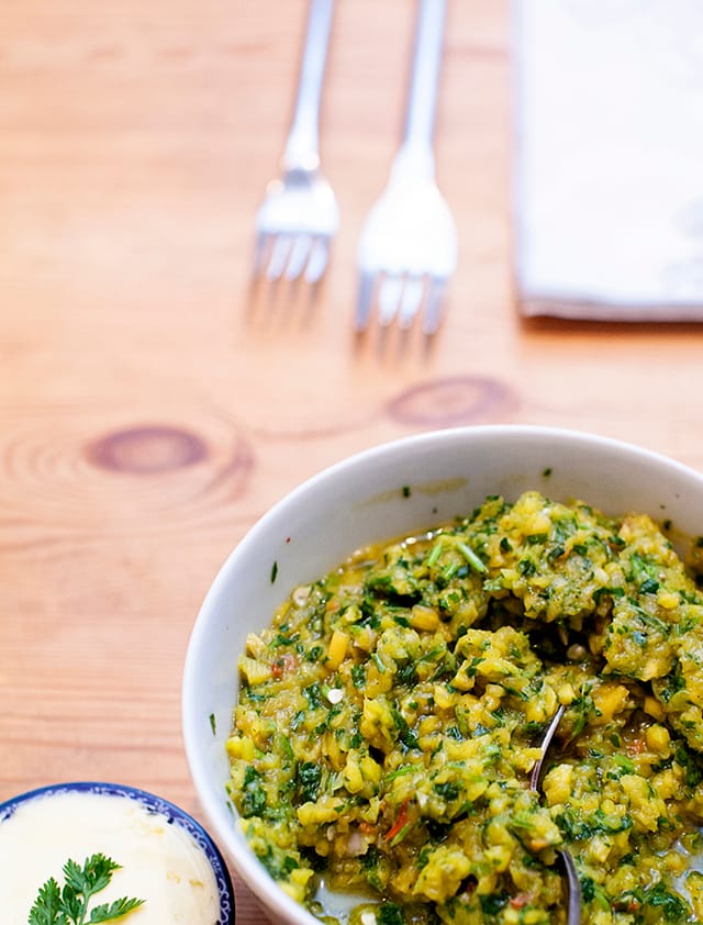 Delicious dinner at Ben's | blog.nathalie.ie