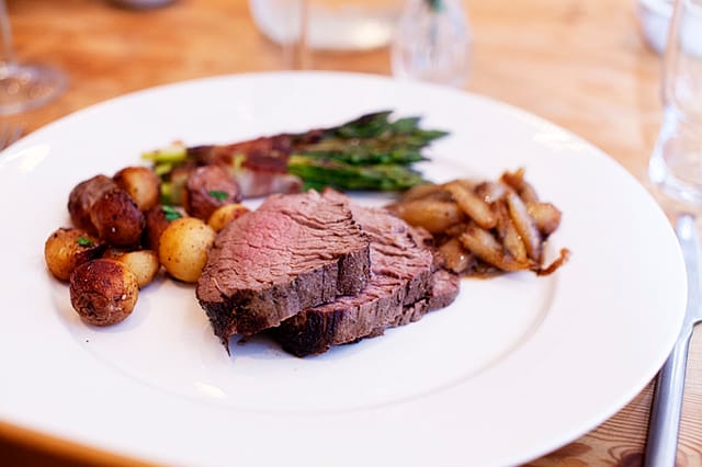 Delicious dinner at Ben's | blog.nathalie.ie