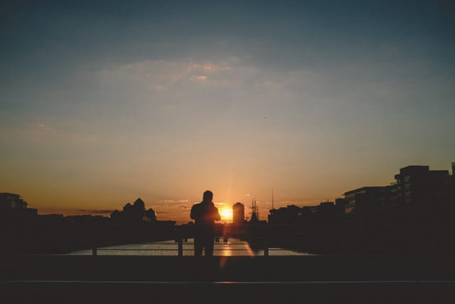 Spring sunsets in Dublin | nathalie.ie