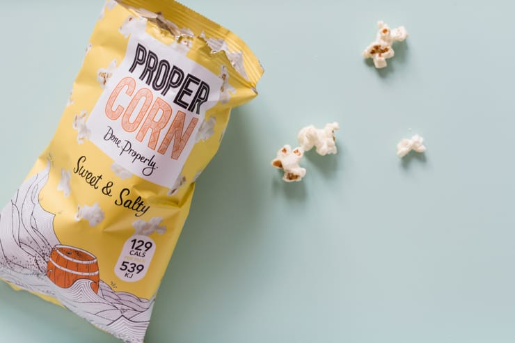 Sweet and Salty popcorn by Proper Corn | nathalie.ie