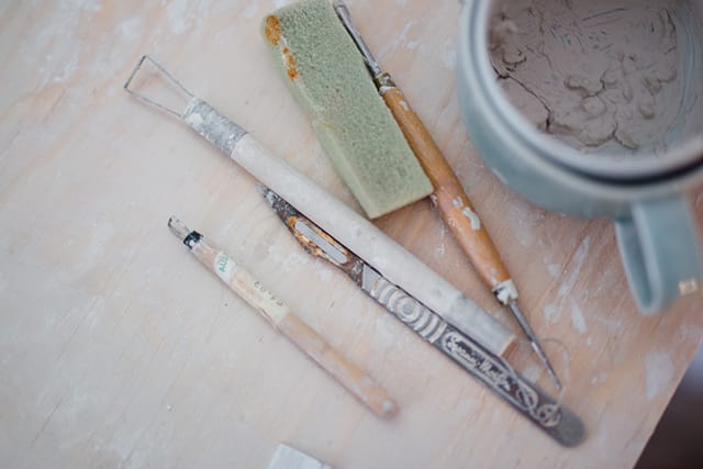 Inside the studio of irish ceramic artist Derek Wilson