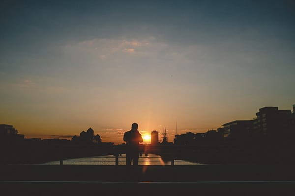 Spring sunsets in Dublin | nathalie.ie